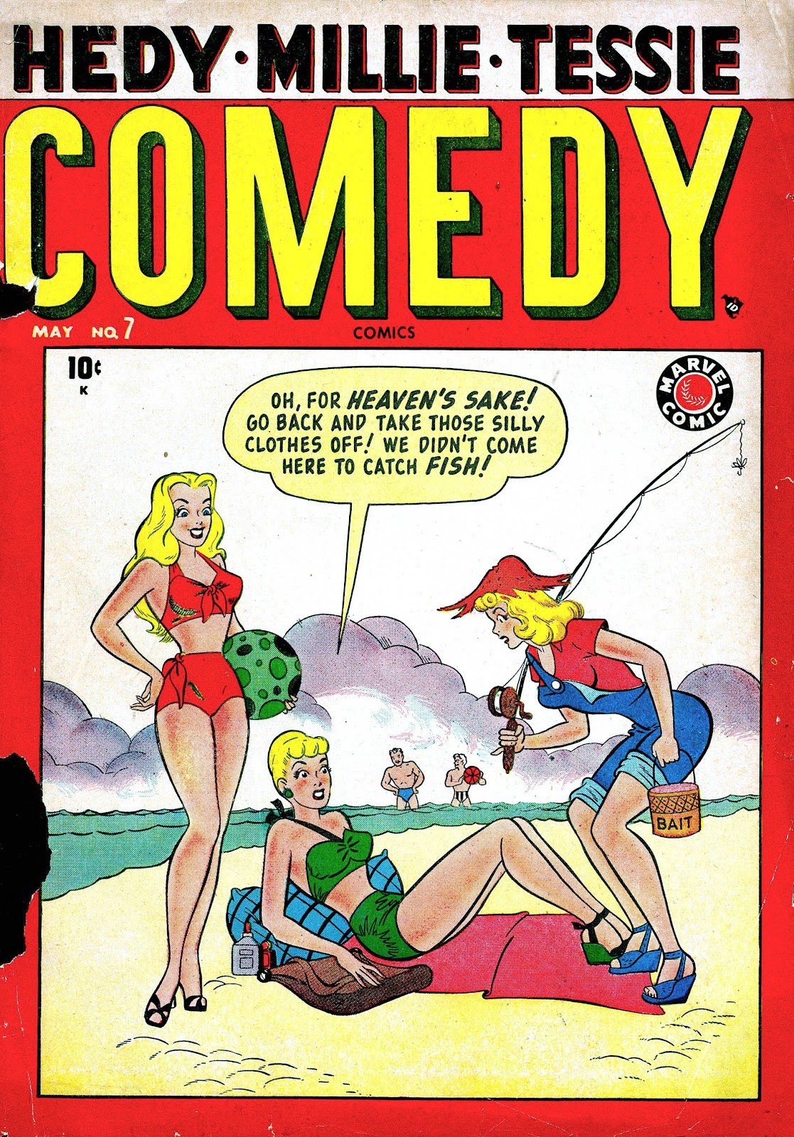 Comedy Comics (1948) Issue #7 - Page 1