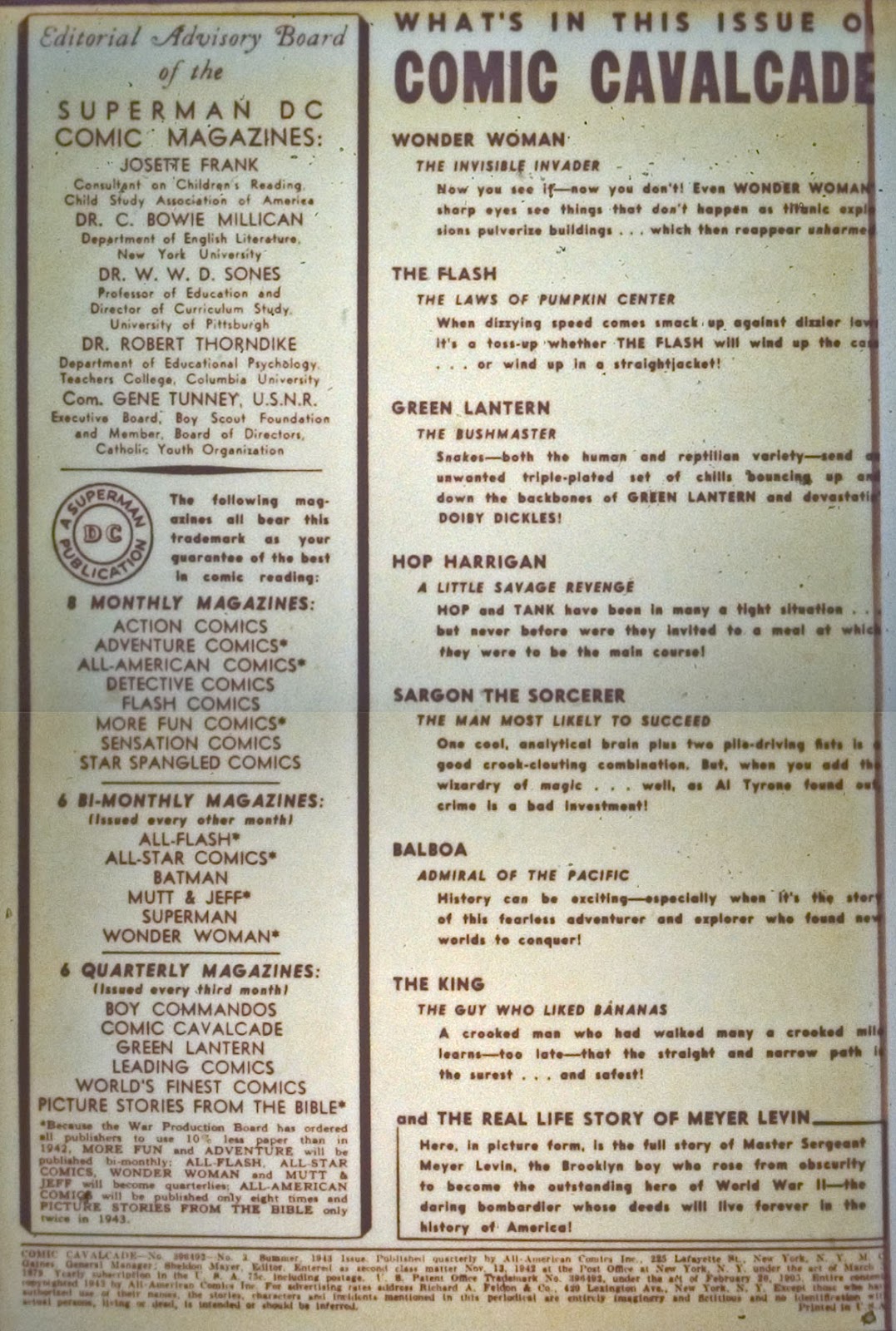 Comic Cavalcade Issue #3 - Page 2