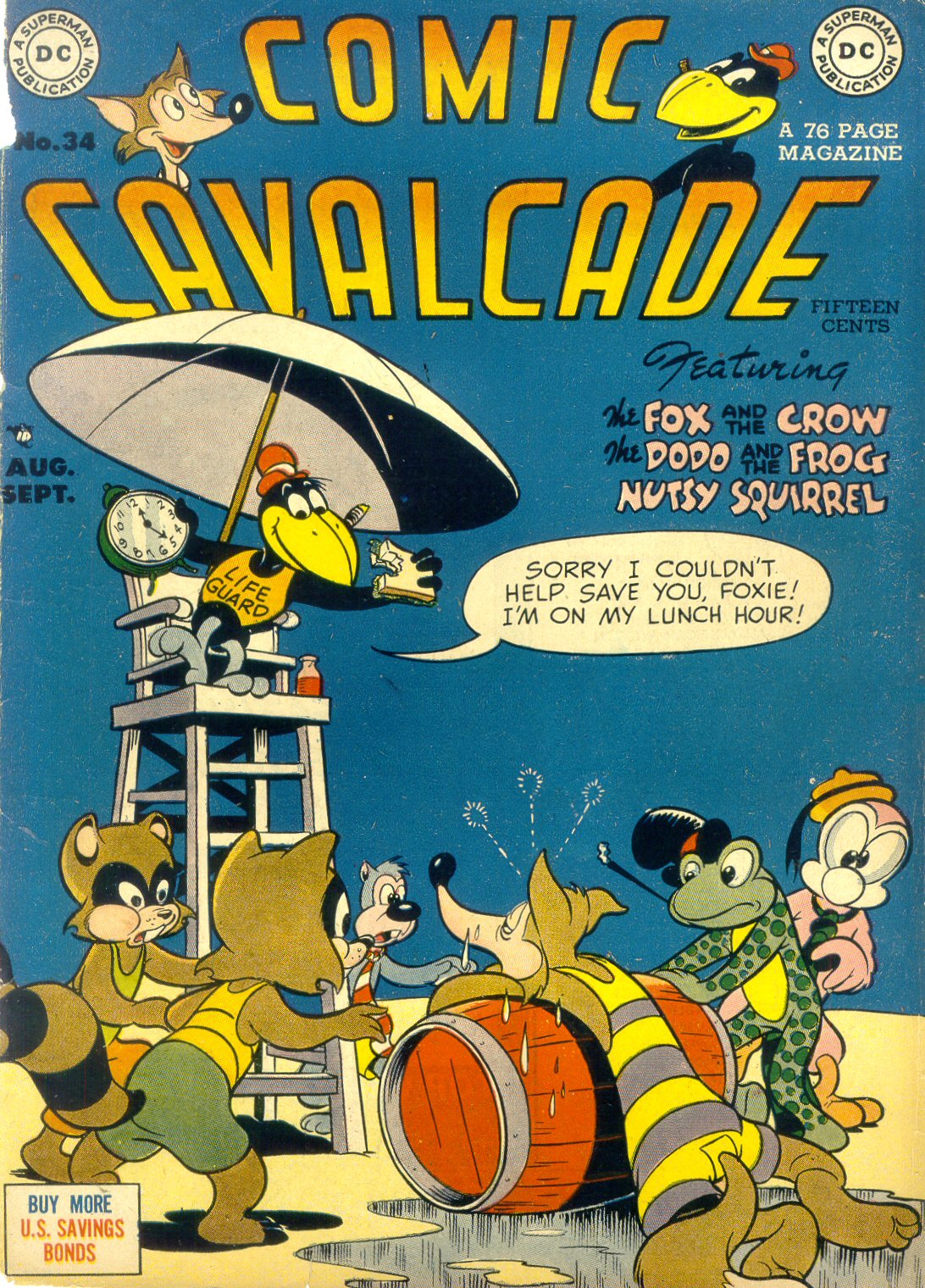 Comic Cavalcade Issue #34 - Page 1