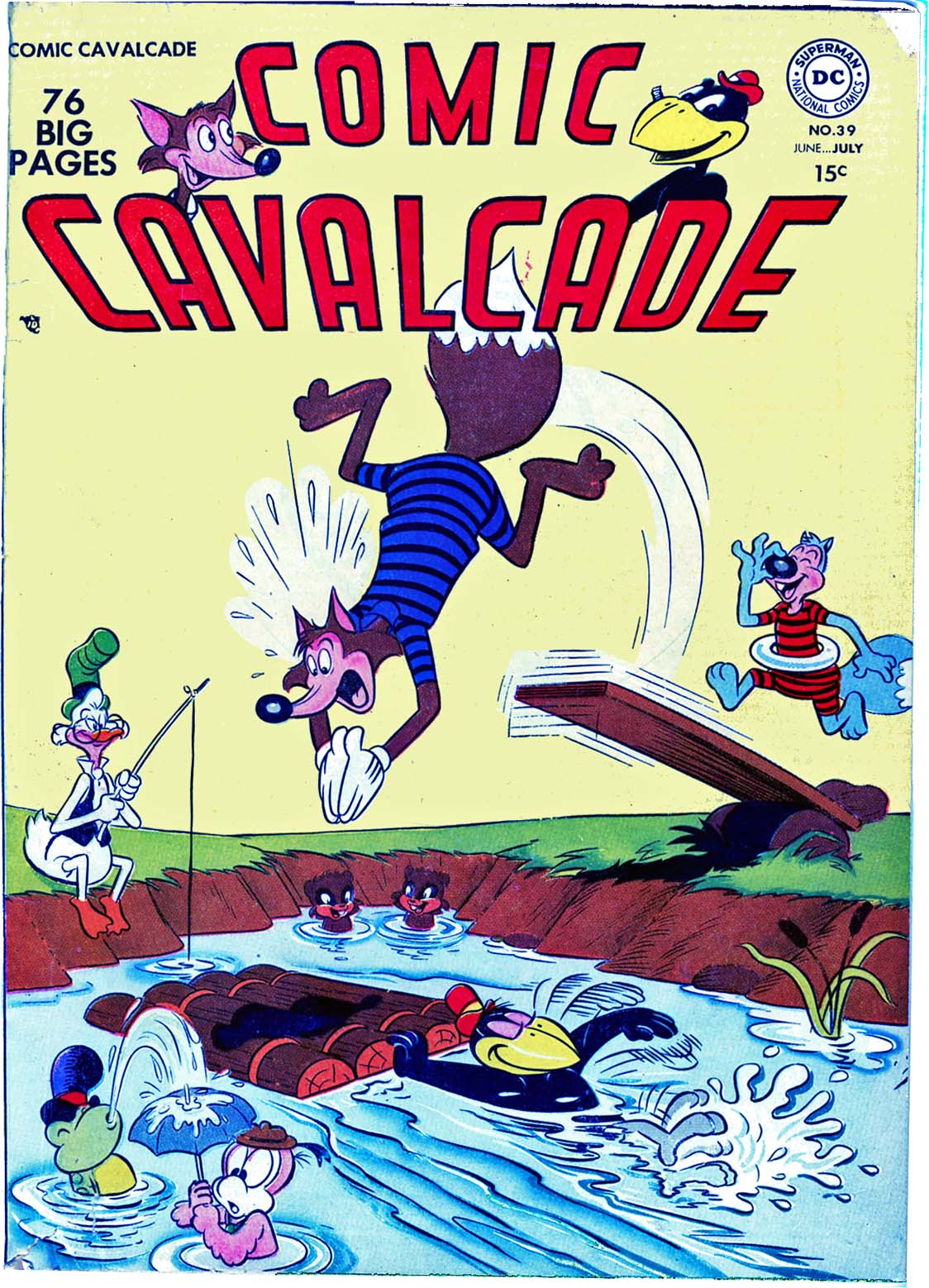 Comic Cavalcade Issue #39 - Page 1