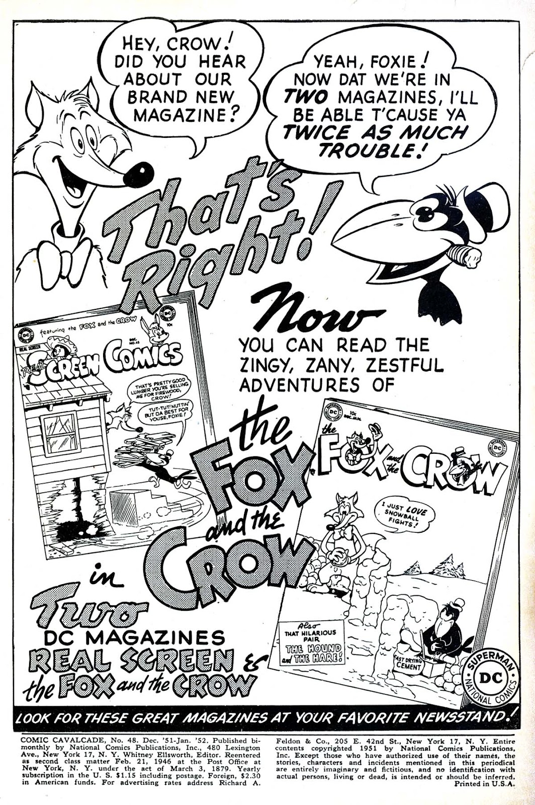 Comic Cavalcade Issue #48 - Page 2