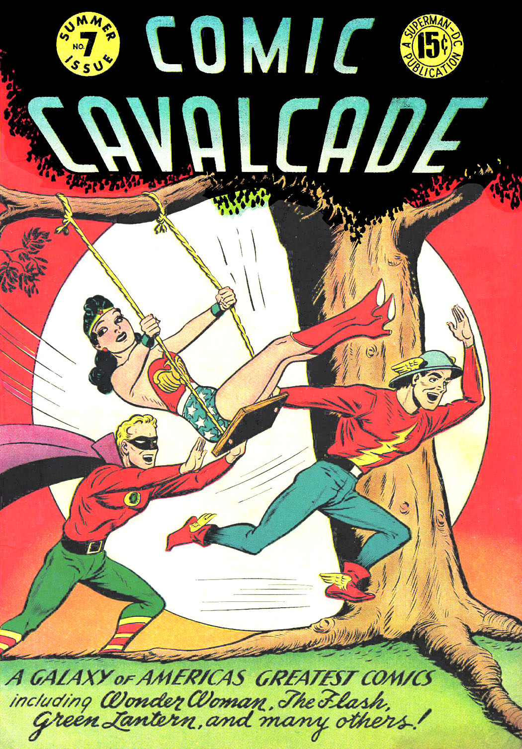 Comic Cavalcade Issue #7 - Page 1