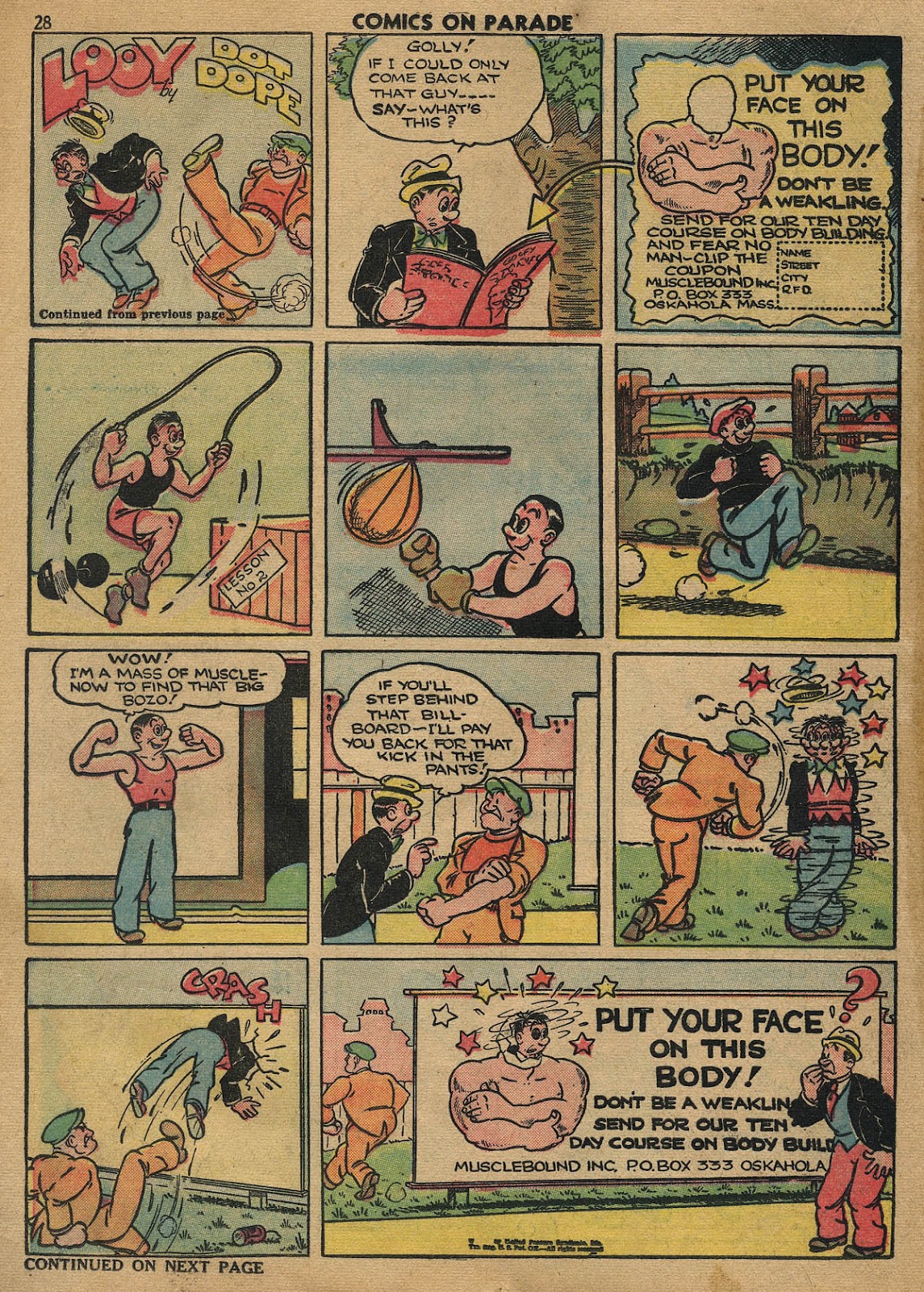 Comics on Parade Issue #9 - Page 30