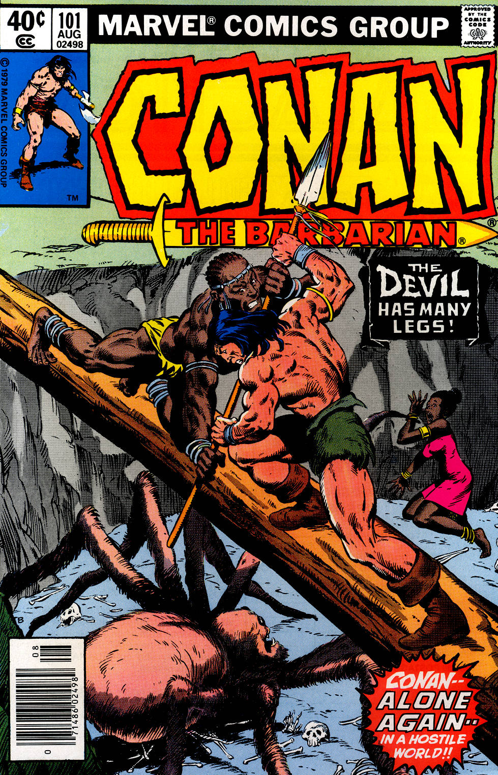 Conan the Barbarian (1970) Issue #101 - Page 1