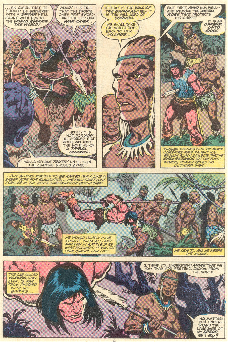 Conan the Barbarian (1970) Issue #101 - Page 5