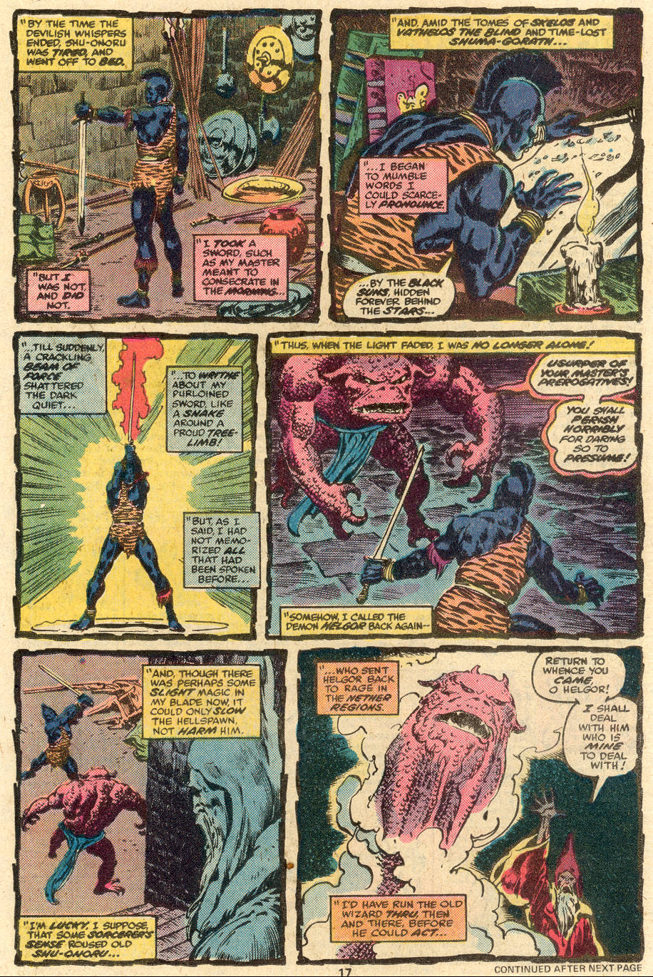 Conan the Barbarian (1970) Issue #85 - Page 12