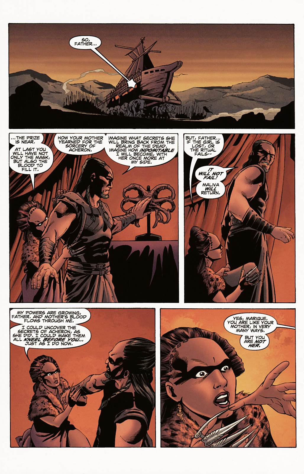 Conan the Barbarian: The Mask of Acheron Full - Page 27
