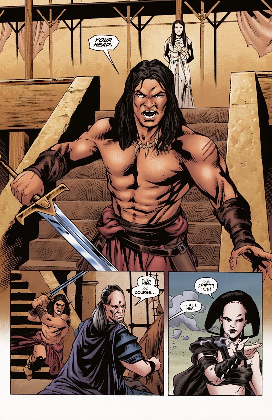 Conan the Barbarian: The Mask of Acheron Full - Page 30