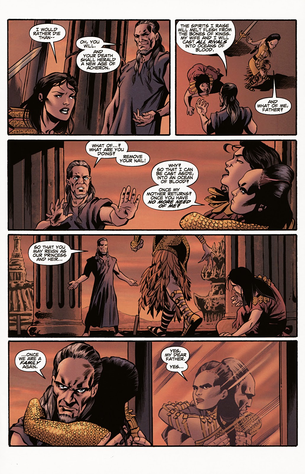 Conan the Barbarian: The Mask of Acheron Full - Page 44