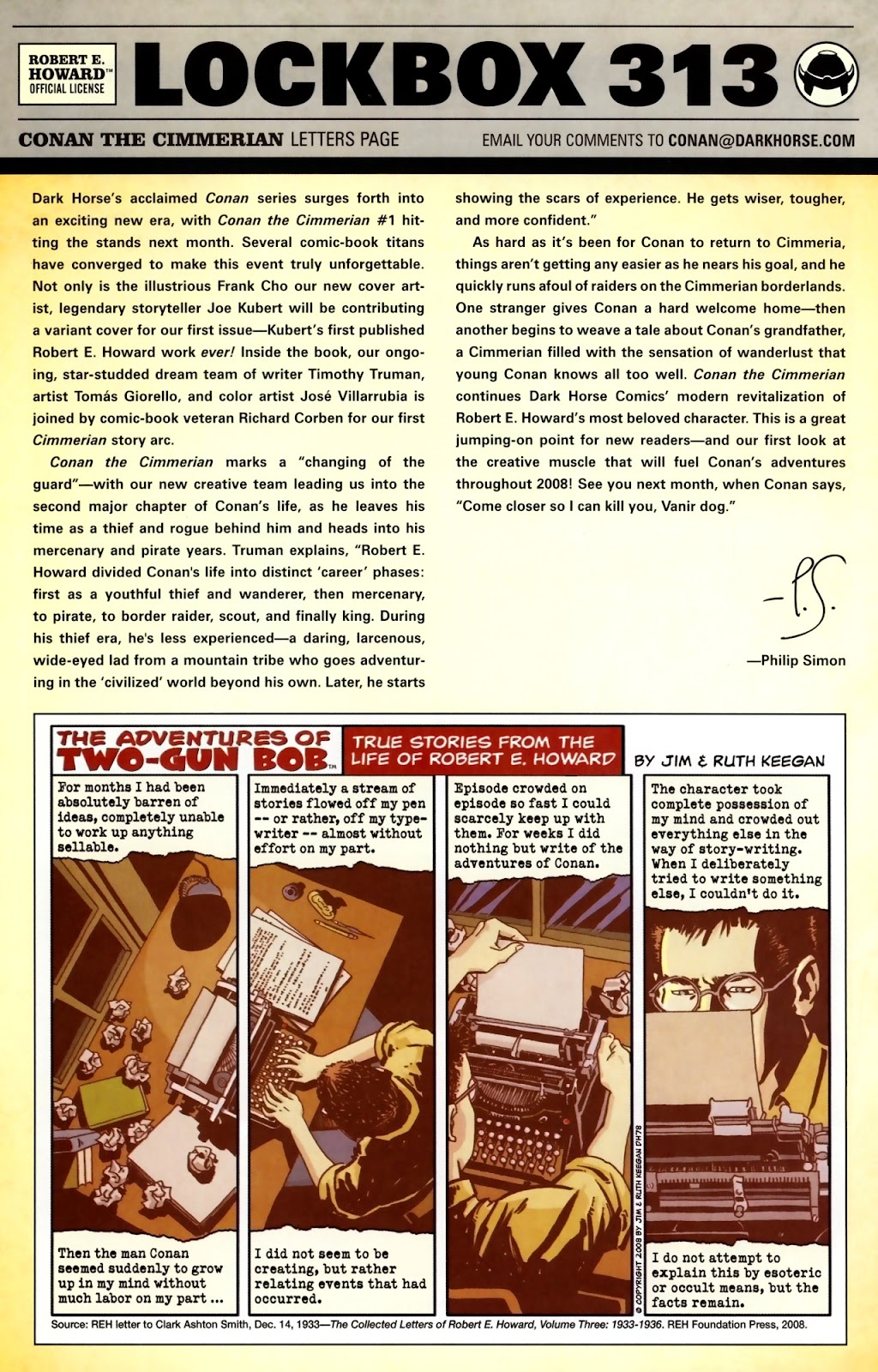 Conan The Cimmerian Issue #0 - Page 19