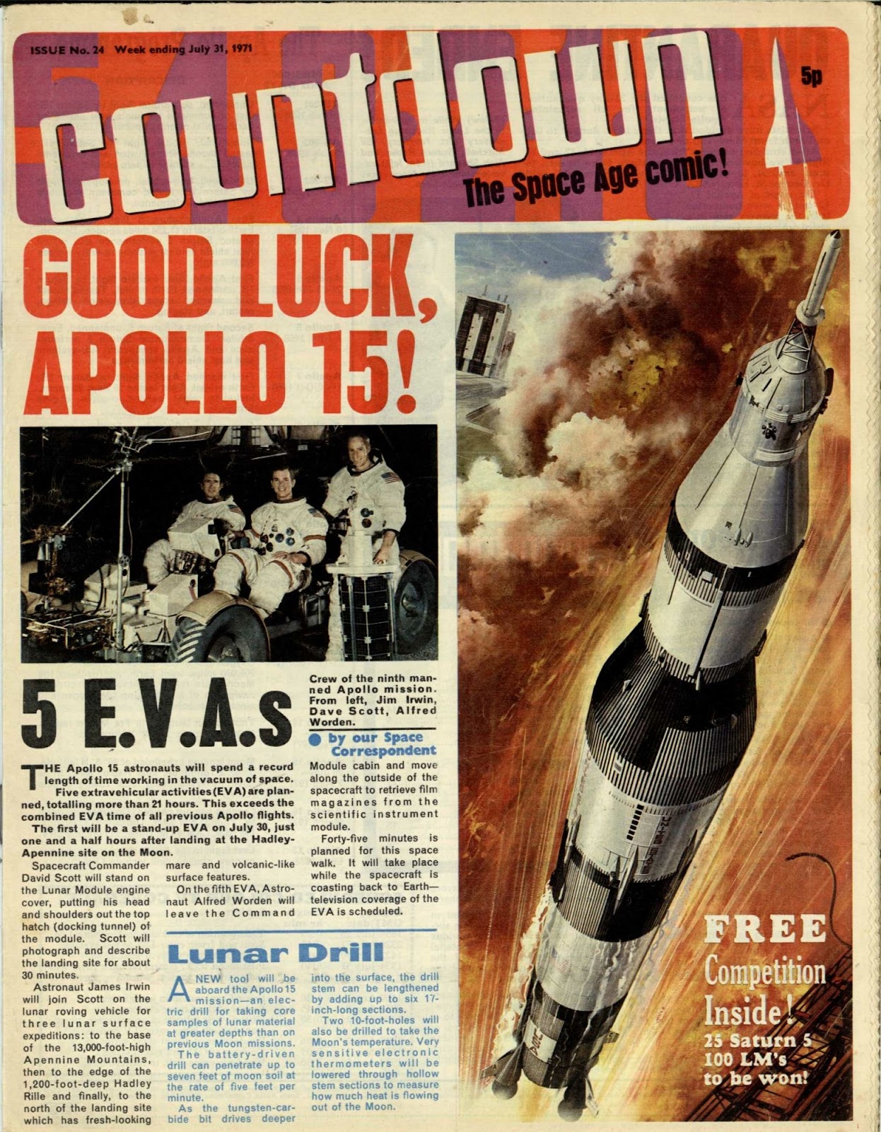 Countdown (1971) Issue #24 - Page 1