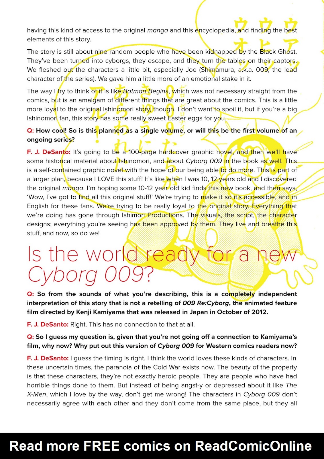 Cyborg 009 Issue #0 - Page 30