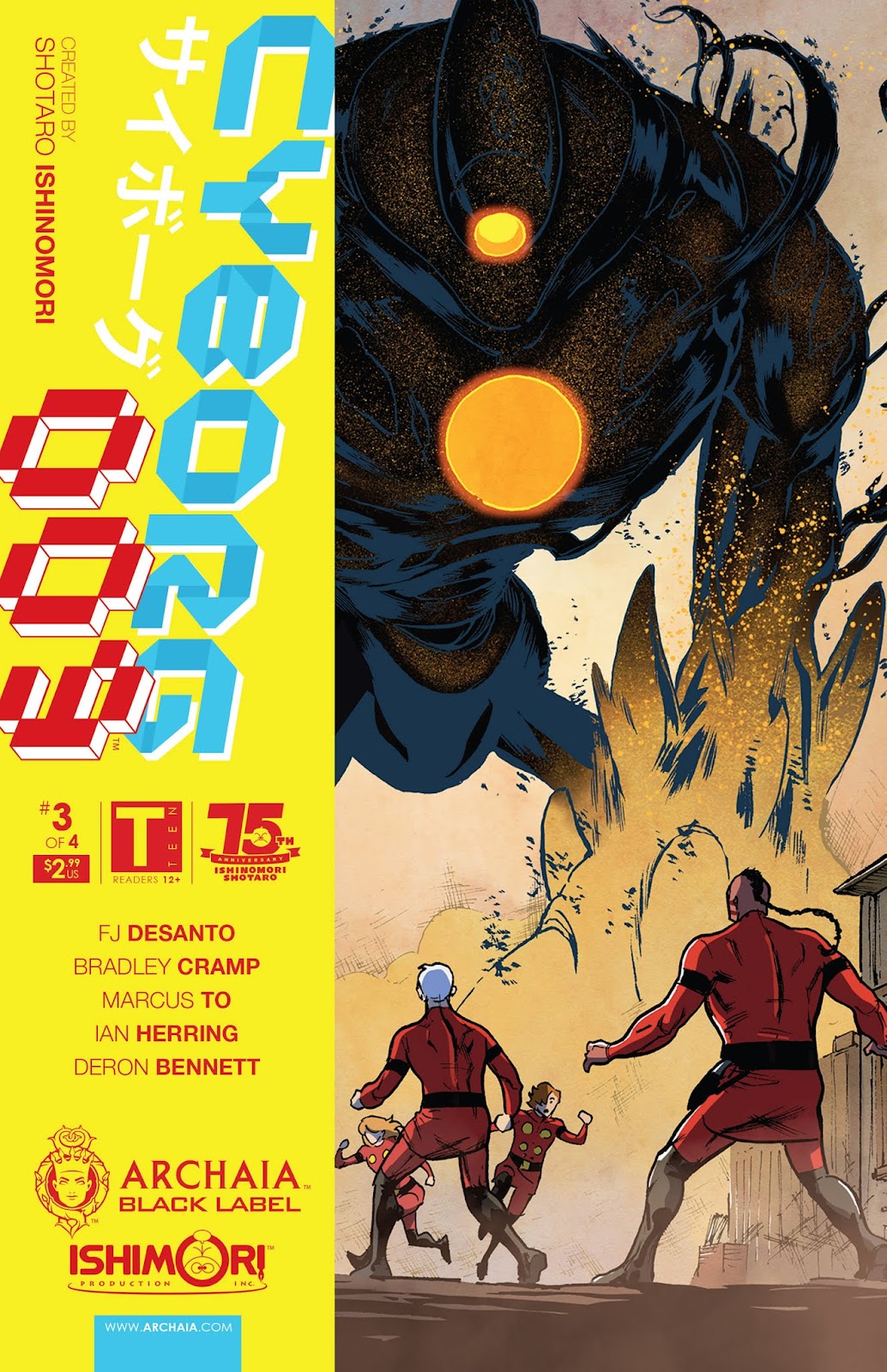 Cyborg 009 Issue #3 - Page 1
