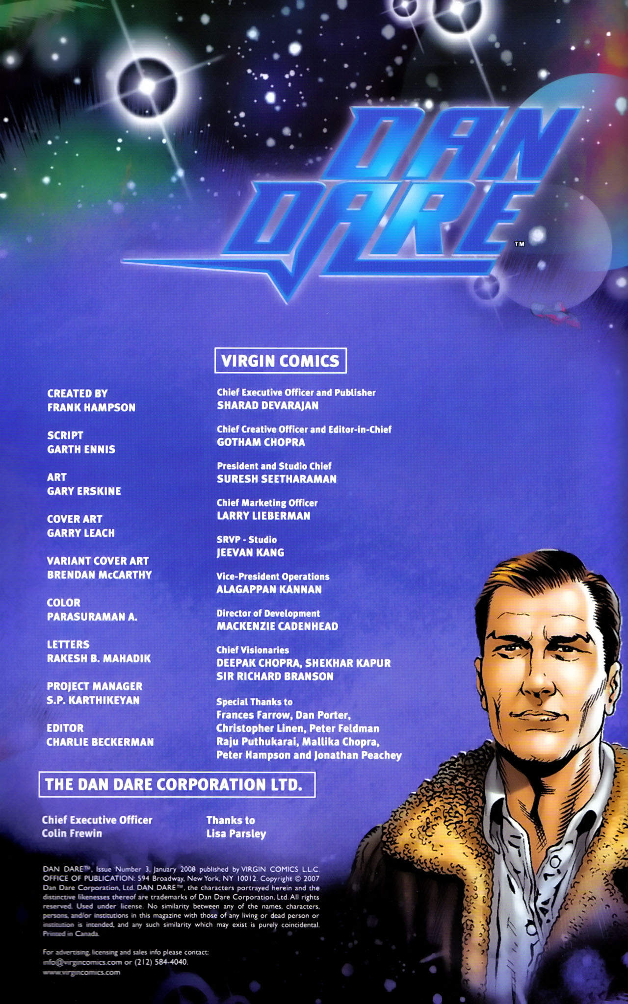 Dan Dare (2007) Issue #3 - Page 2