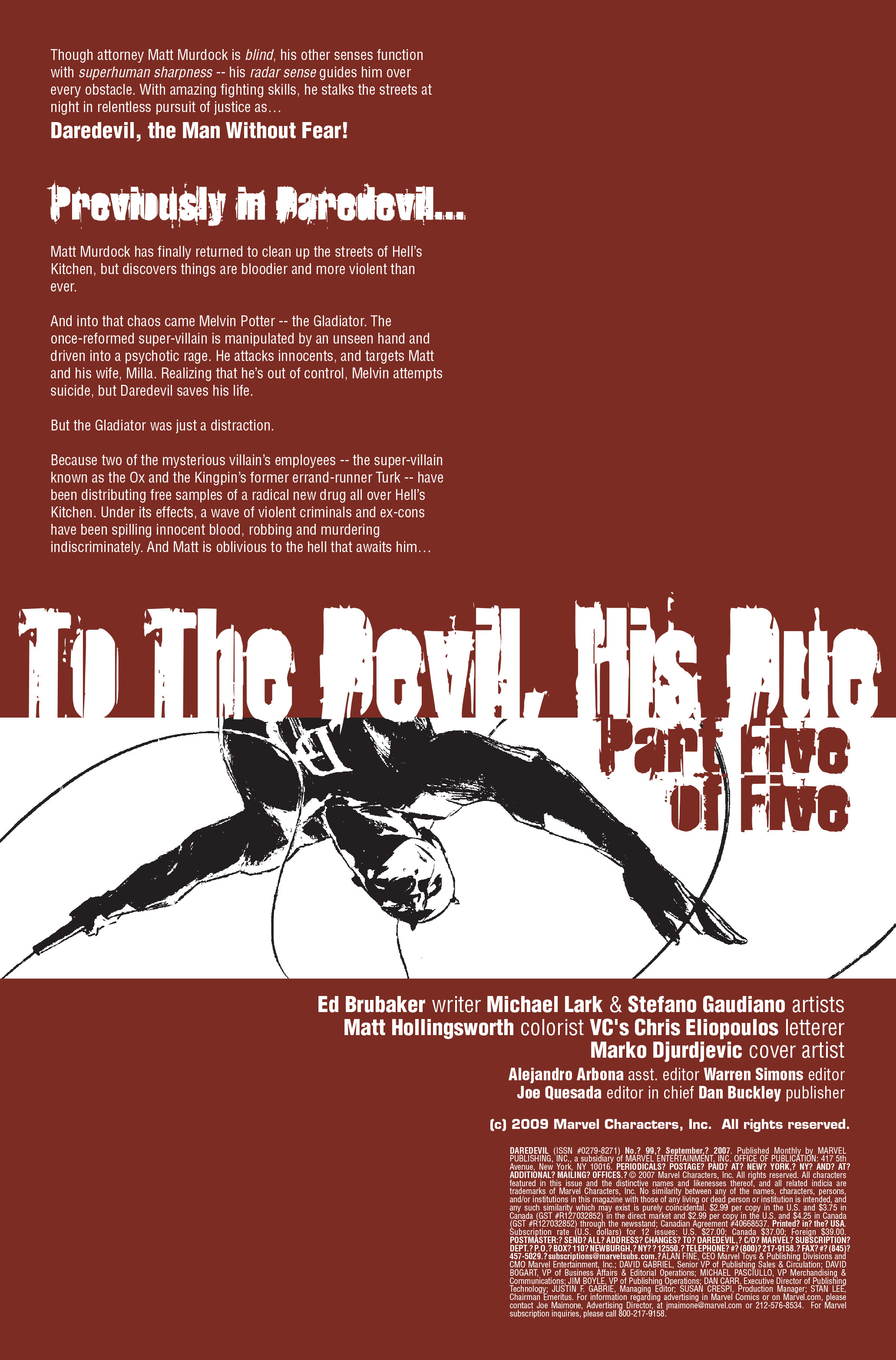 Daredevil (1998) Issue #99 - Page 2
