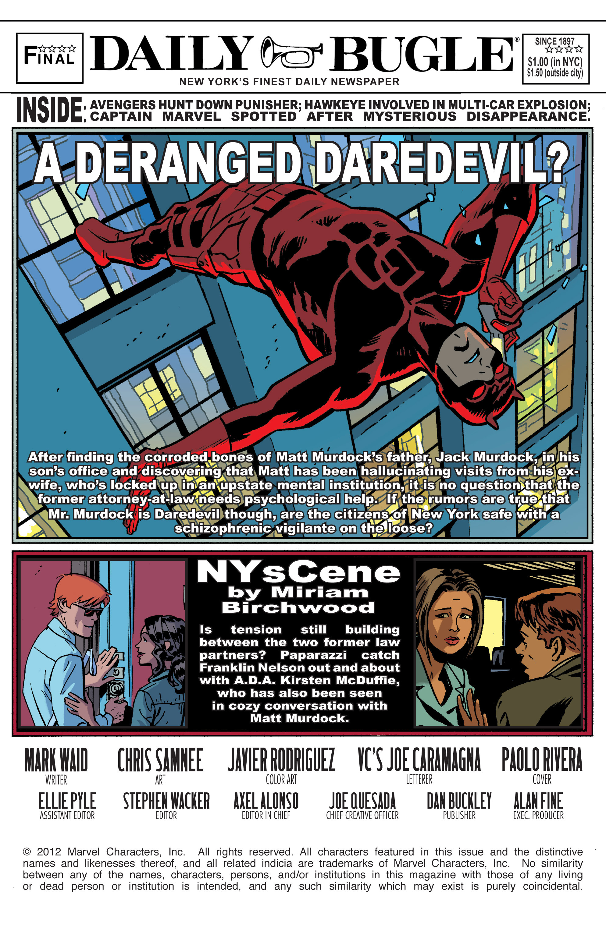Daredevil (2011) Issue #20 - Page 3