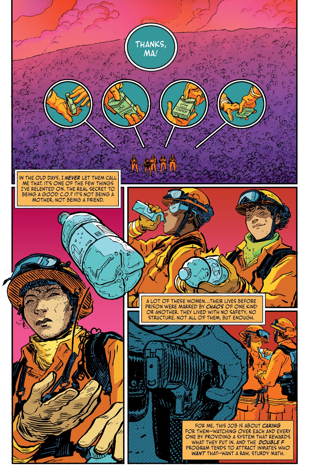 Dark Spaces: Wildfire Issue #1 - Page 7