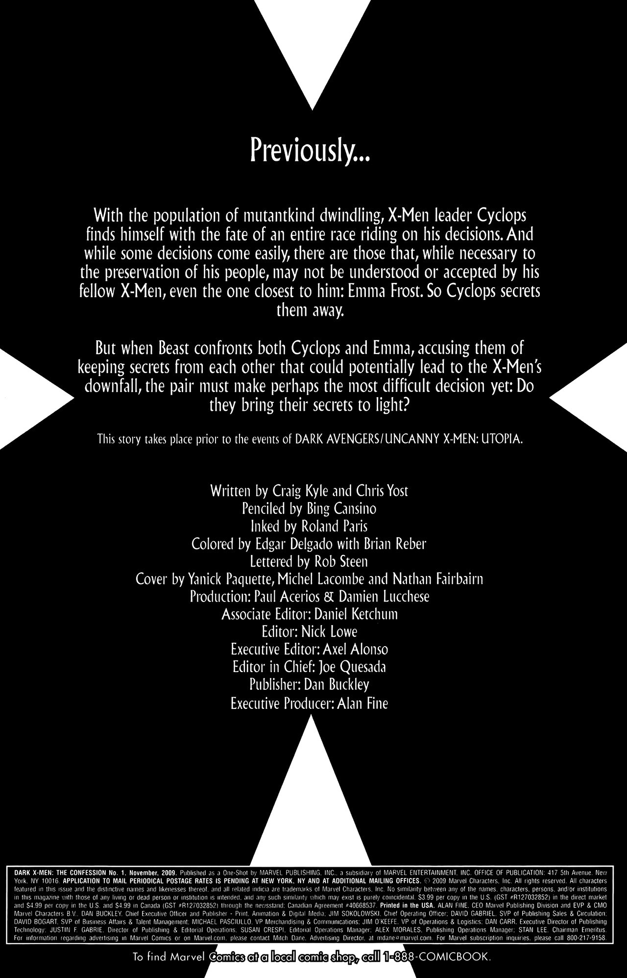 Dark X-Men: The Confession Full - Page 2