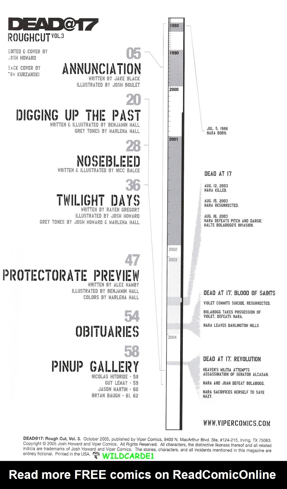 Dead@17: Rough Cut Issue #3 - Page 3