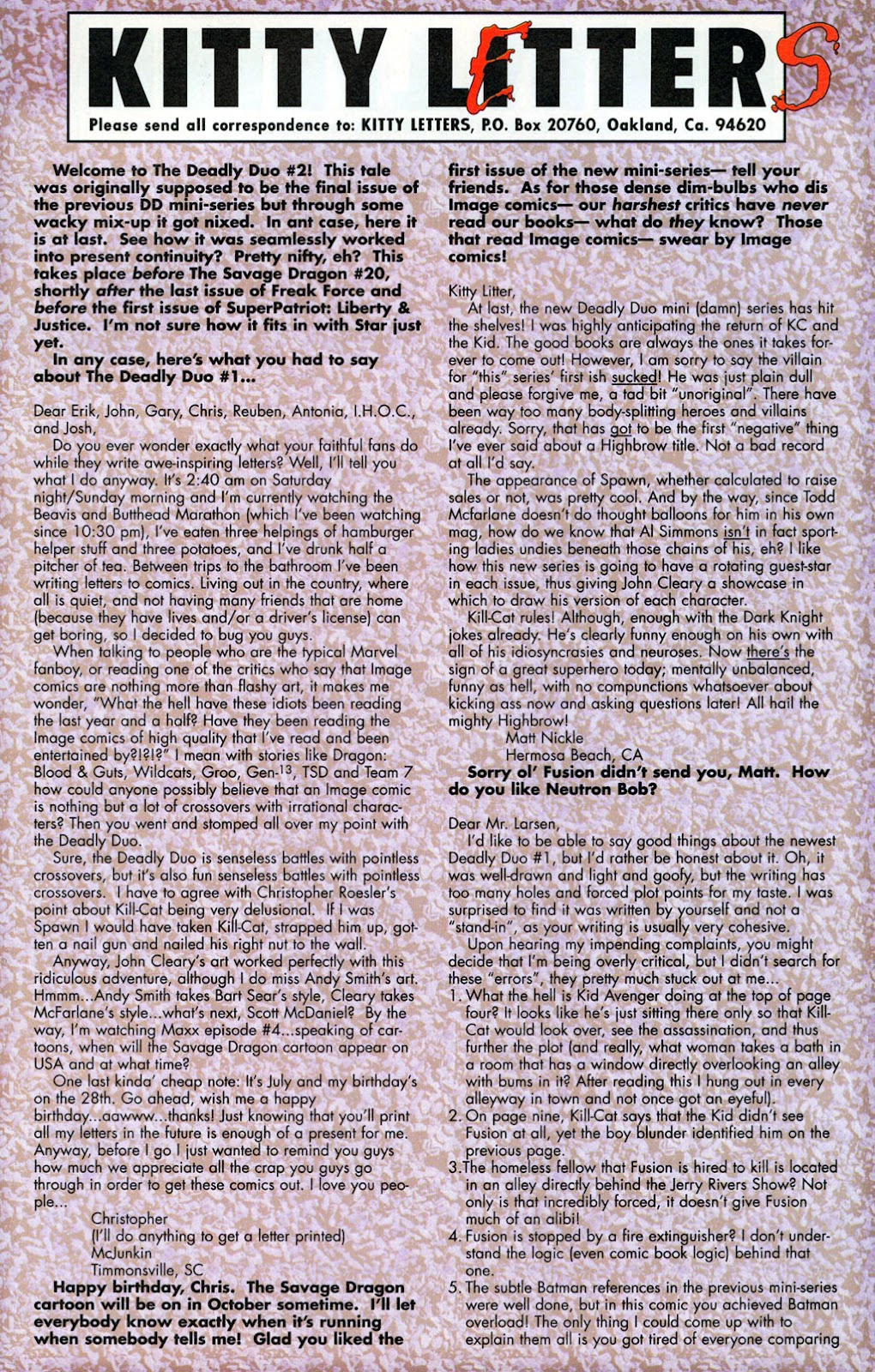 Deadly Duo (1995) Issue #2 - Page 27