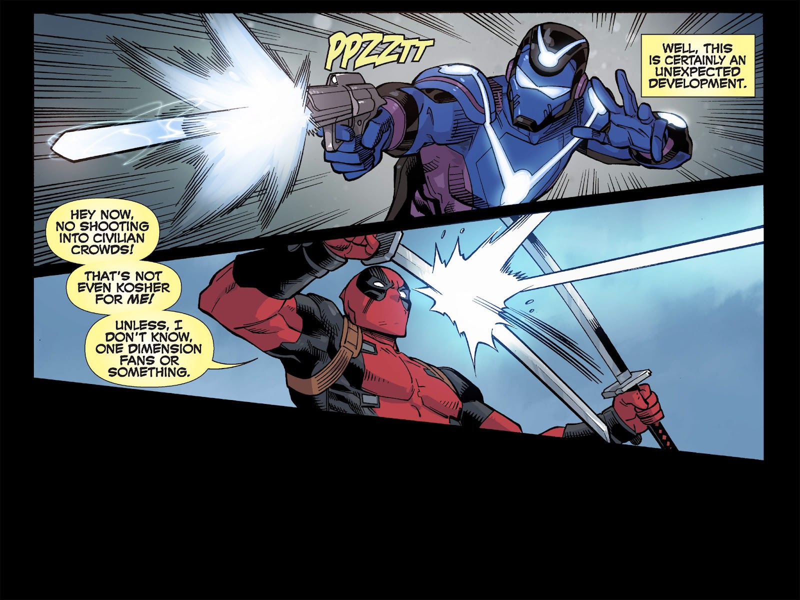 Deadpool & Cable: Split Second Infinite Comic Issue #2 - Page 44