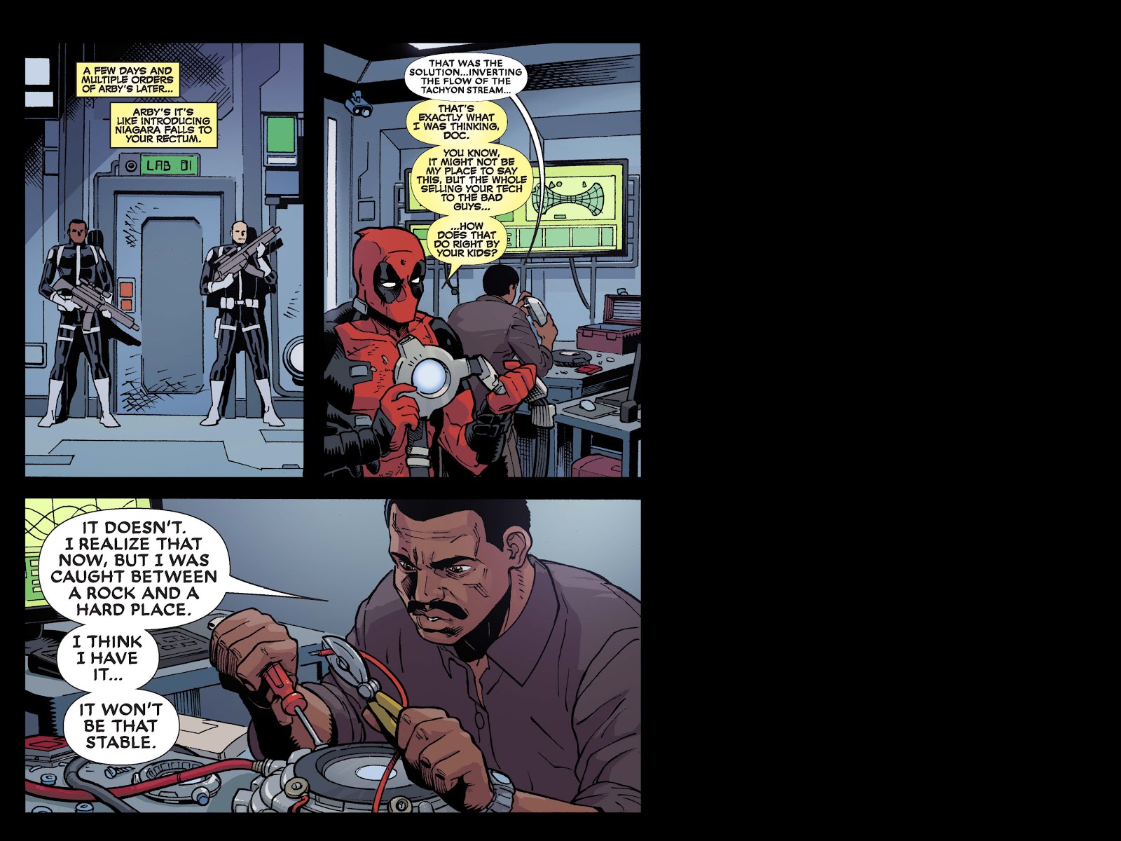 Deadpool & Cable: Split Second Infinite Comic Issue #6 - Page 27