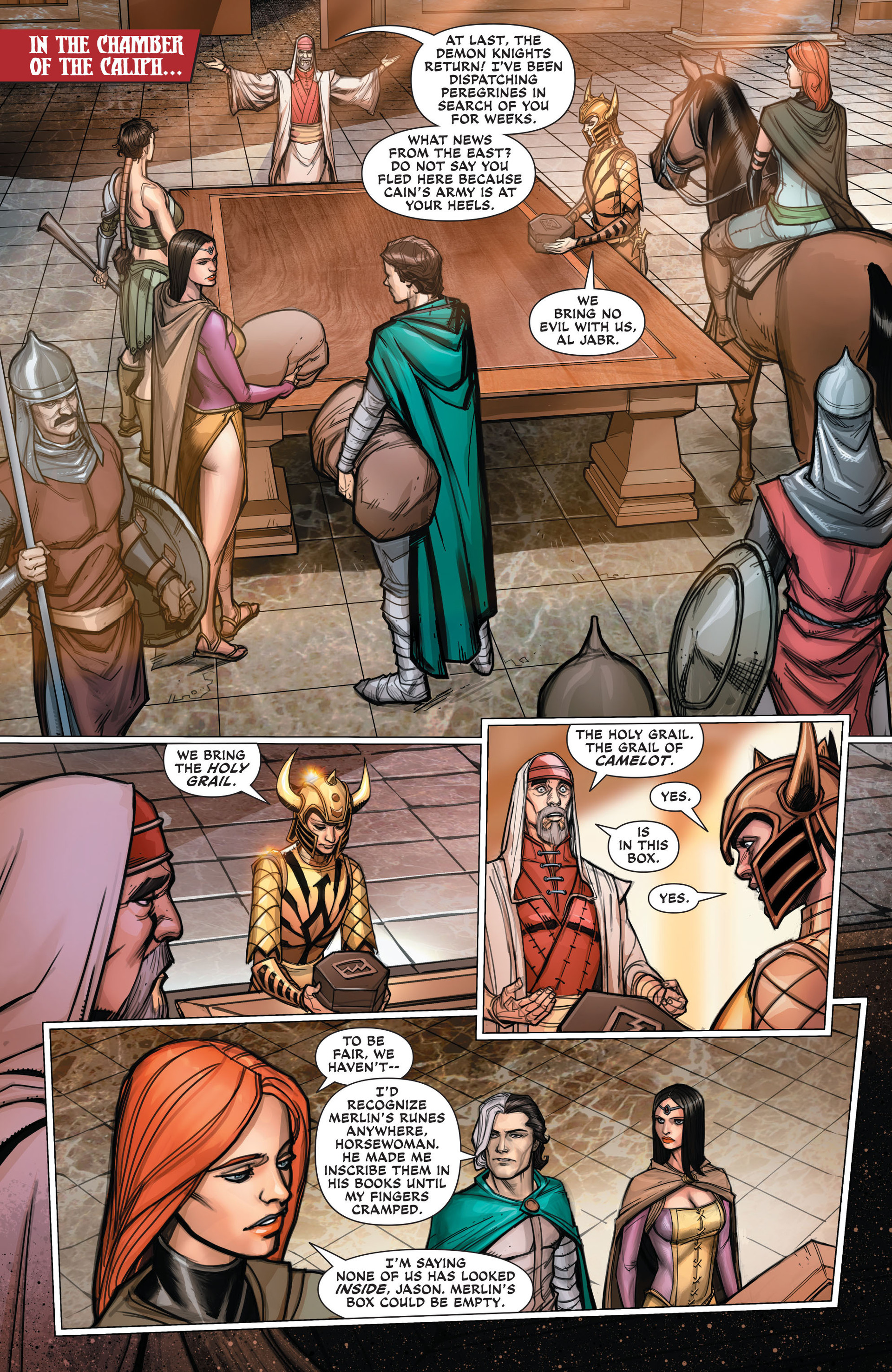 Demon Knights Issue #22 - Page 6