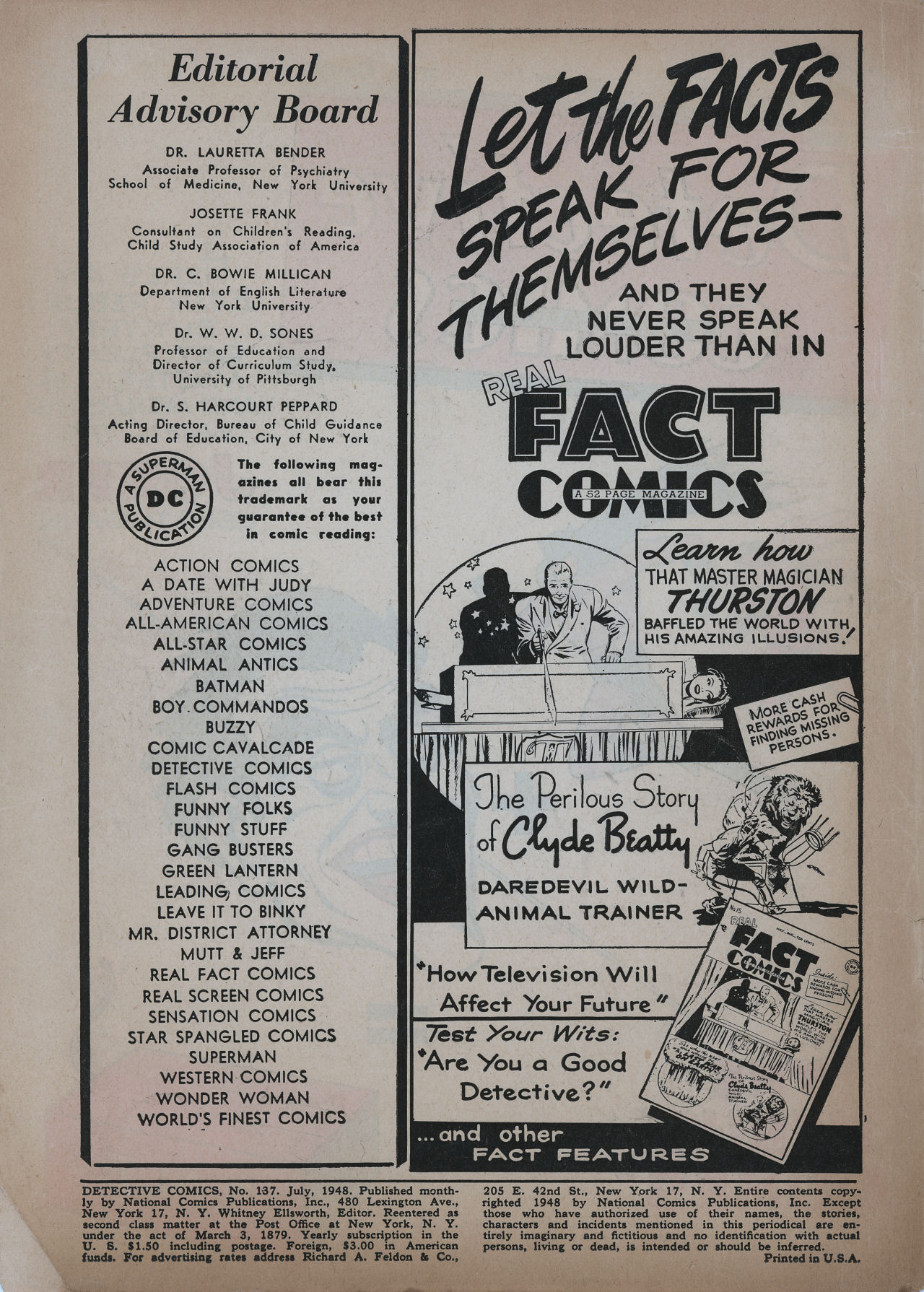 Detective Comics (1937) Issue #137 - Page 2