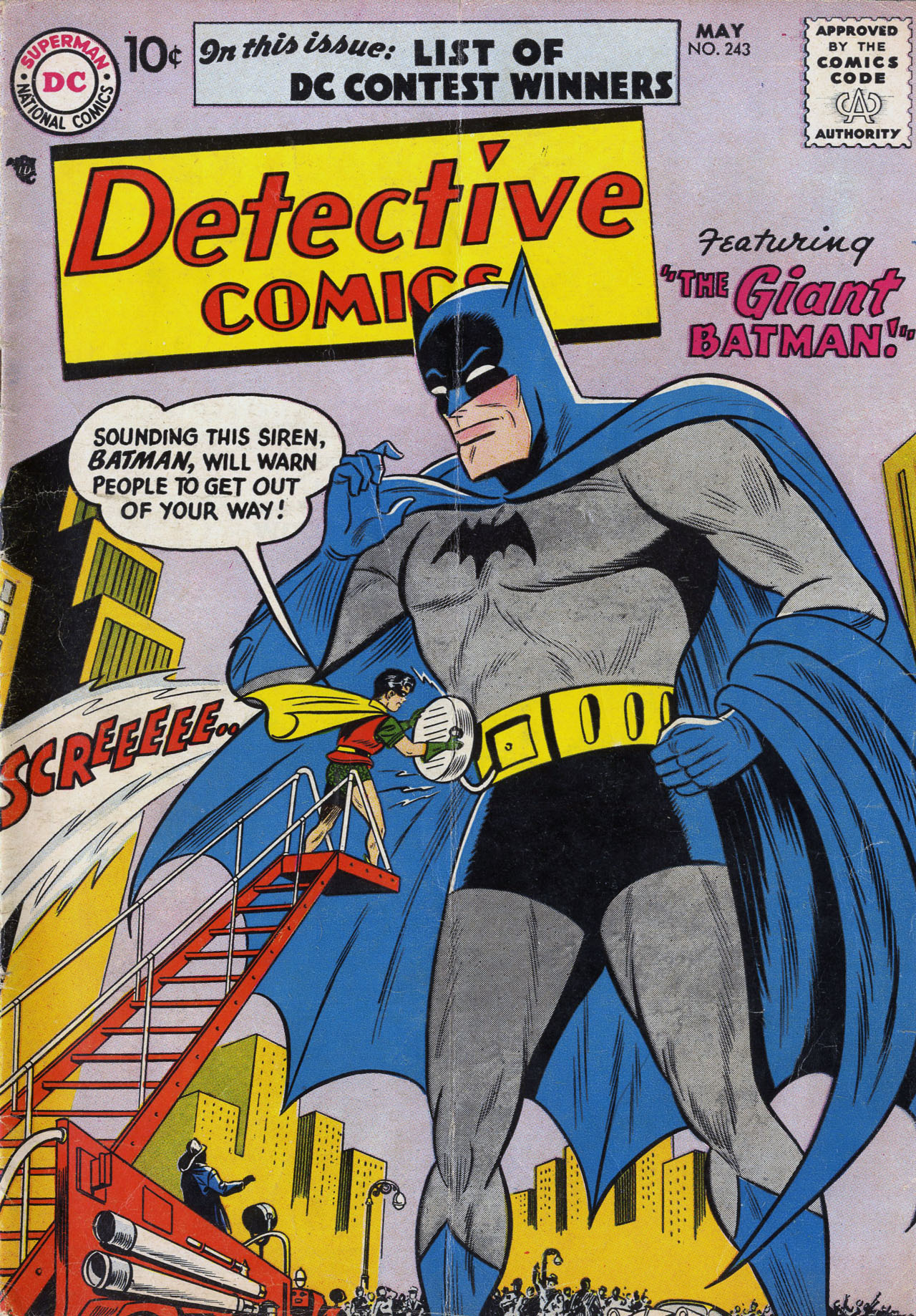 Detective Comics (1937) Issue #243 - Page 1