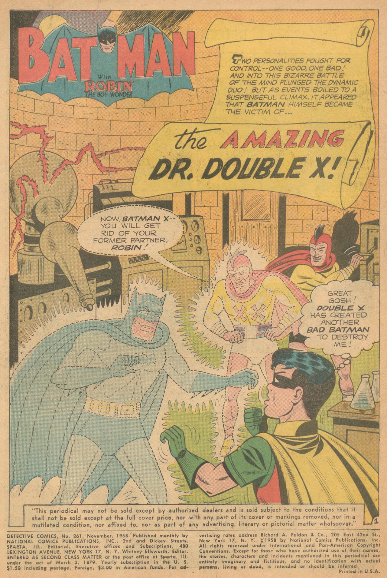 Detective Comics (1937) Issue #261 - Page 3