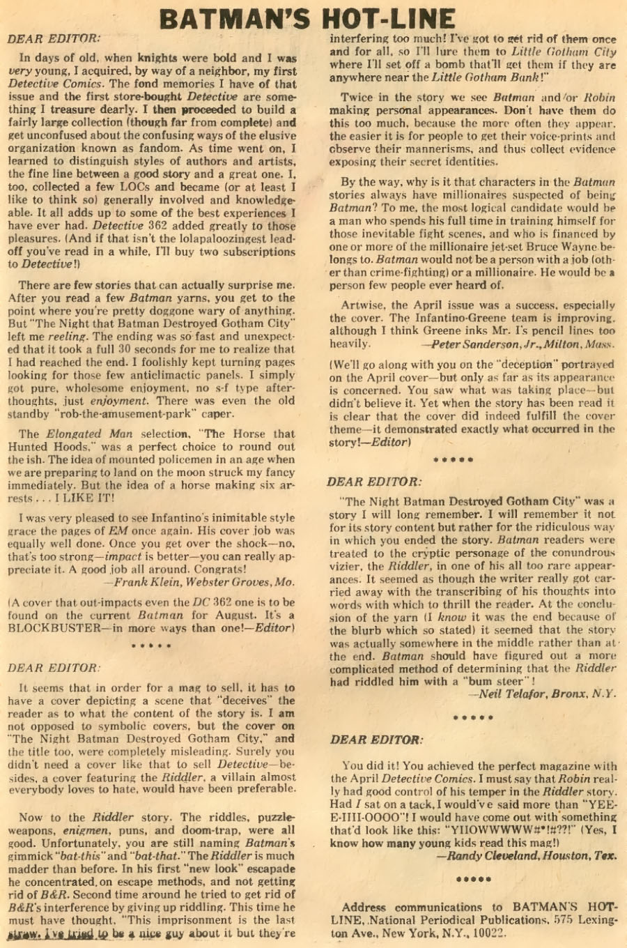 Detective Comics (1937) Issue #366 - Page 19
