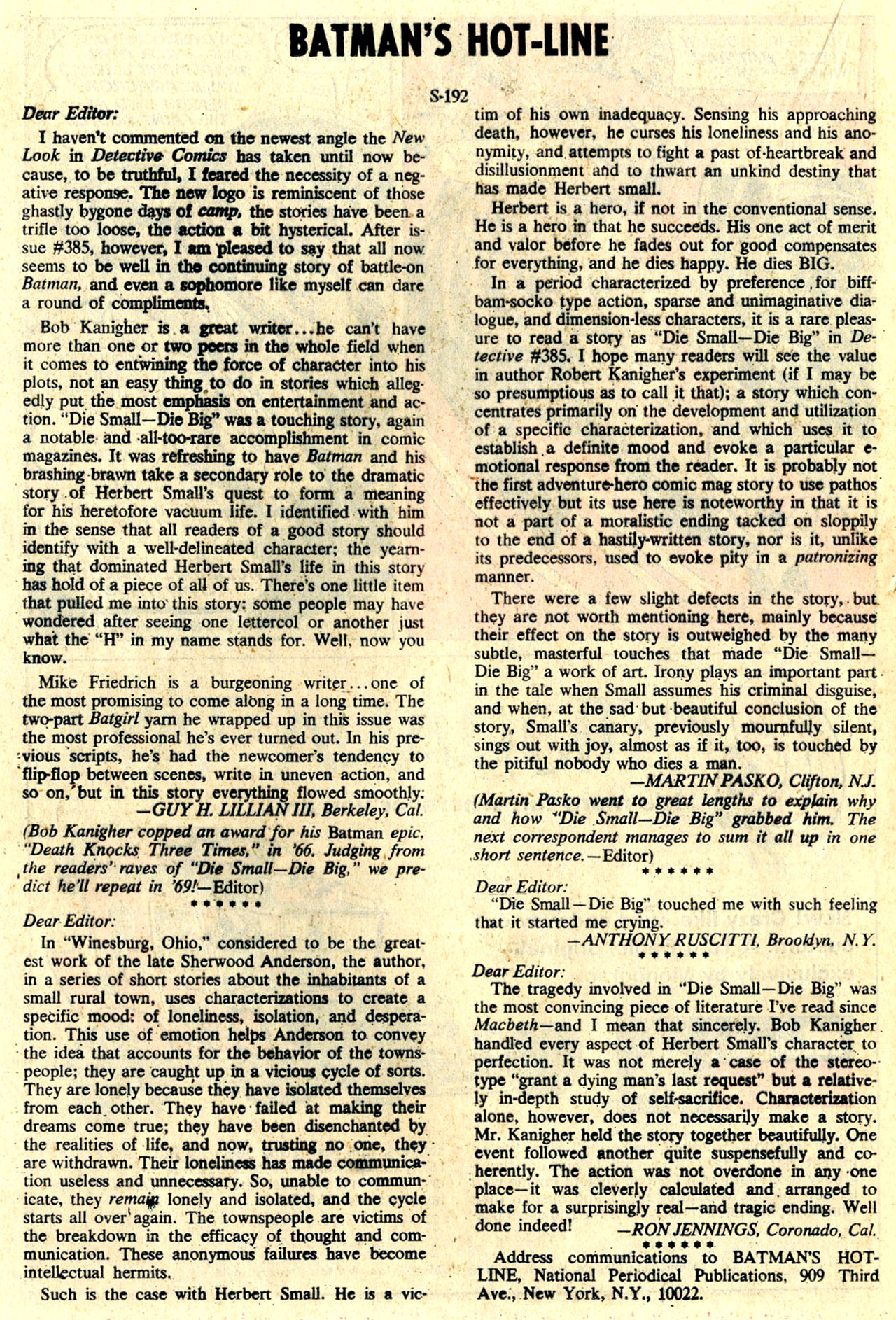 Detective Comics (1937) Issue #389 - Page 20