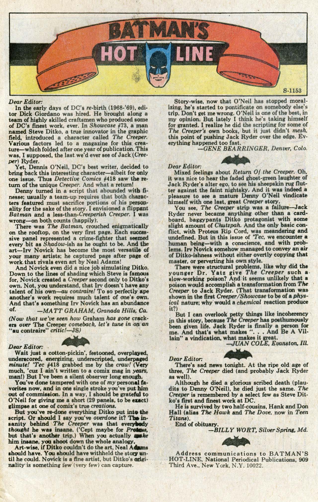 Detective Comics (1937) Issue #422 - Page 48