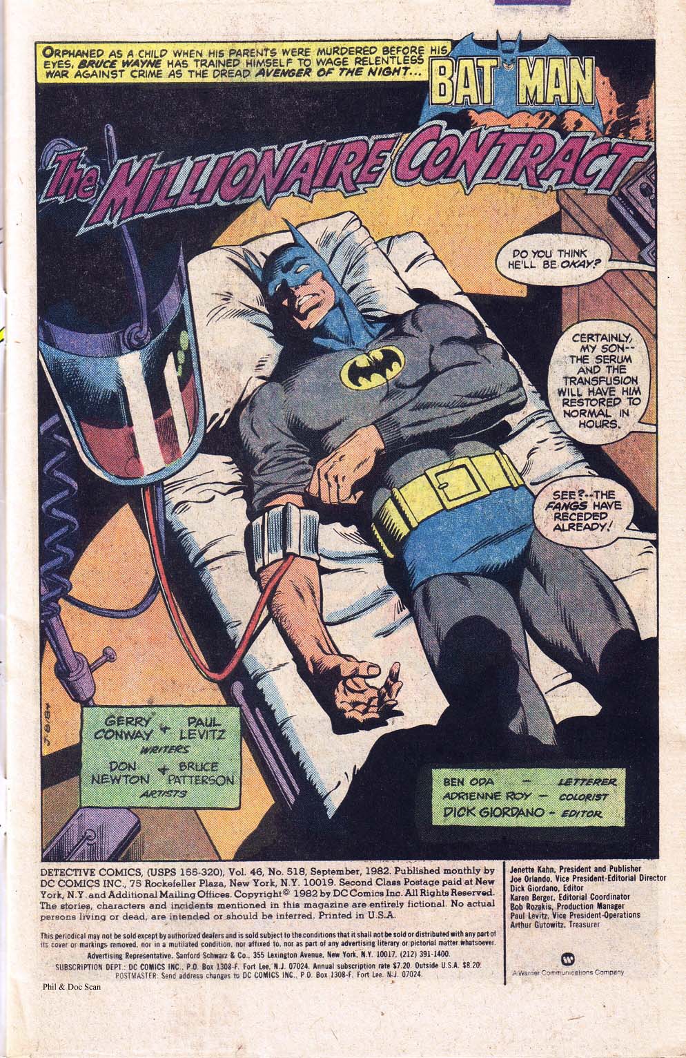 Detective Comics (1937) Issue #518 - Page 2