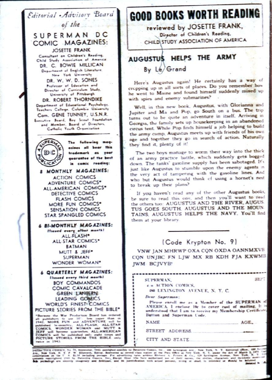 Detective Comics (1937) Issue #79 - Page 2