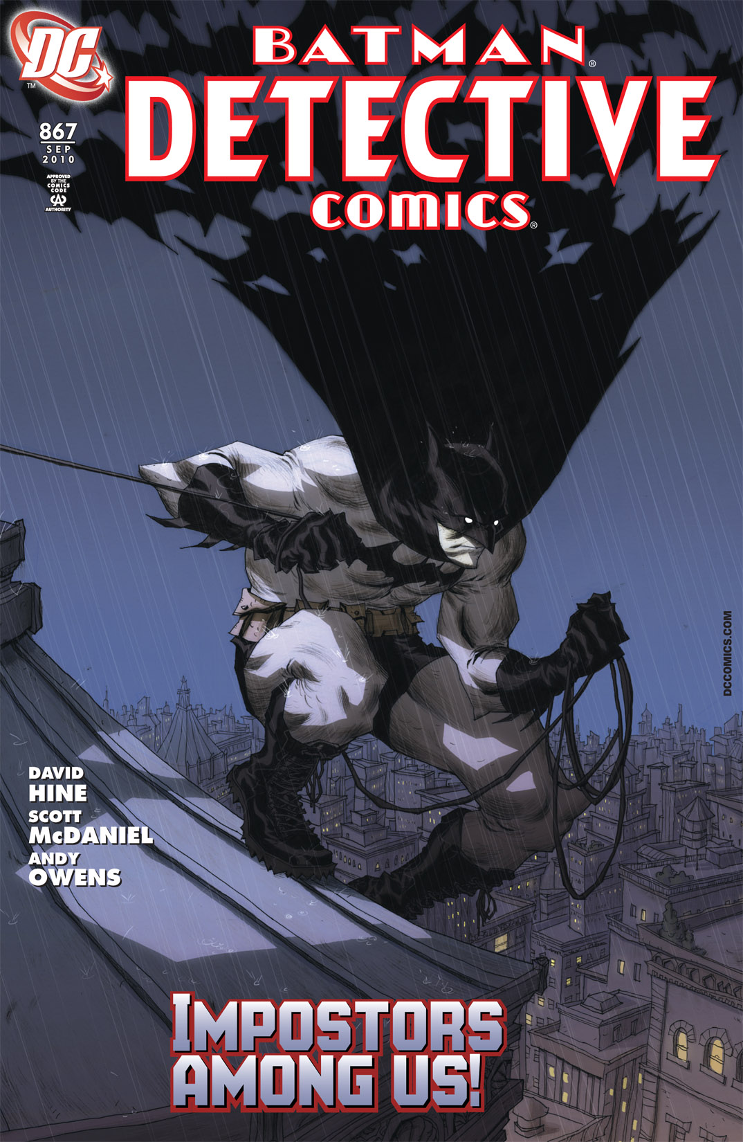 Detective Comics (1937) Issue #867 - Page 1