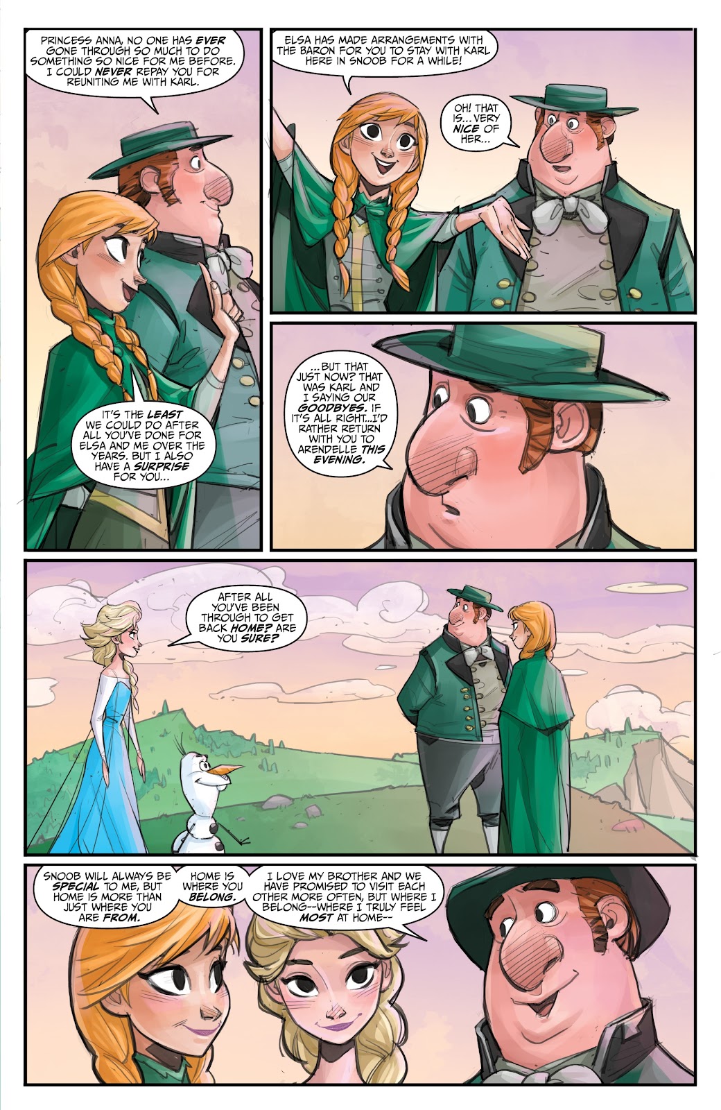 Disney Frozen: Reunion Road Issue #3 - Page 21
