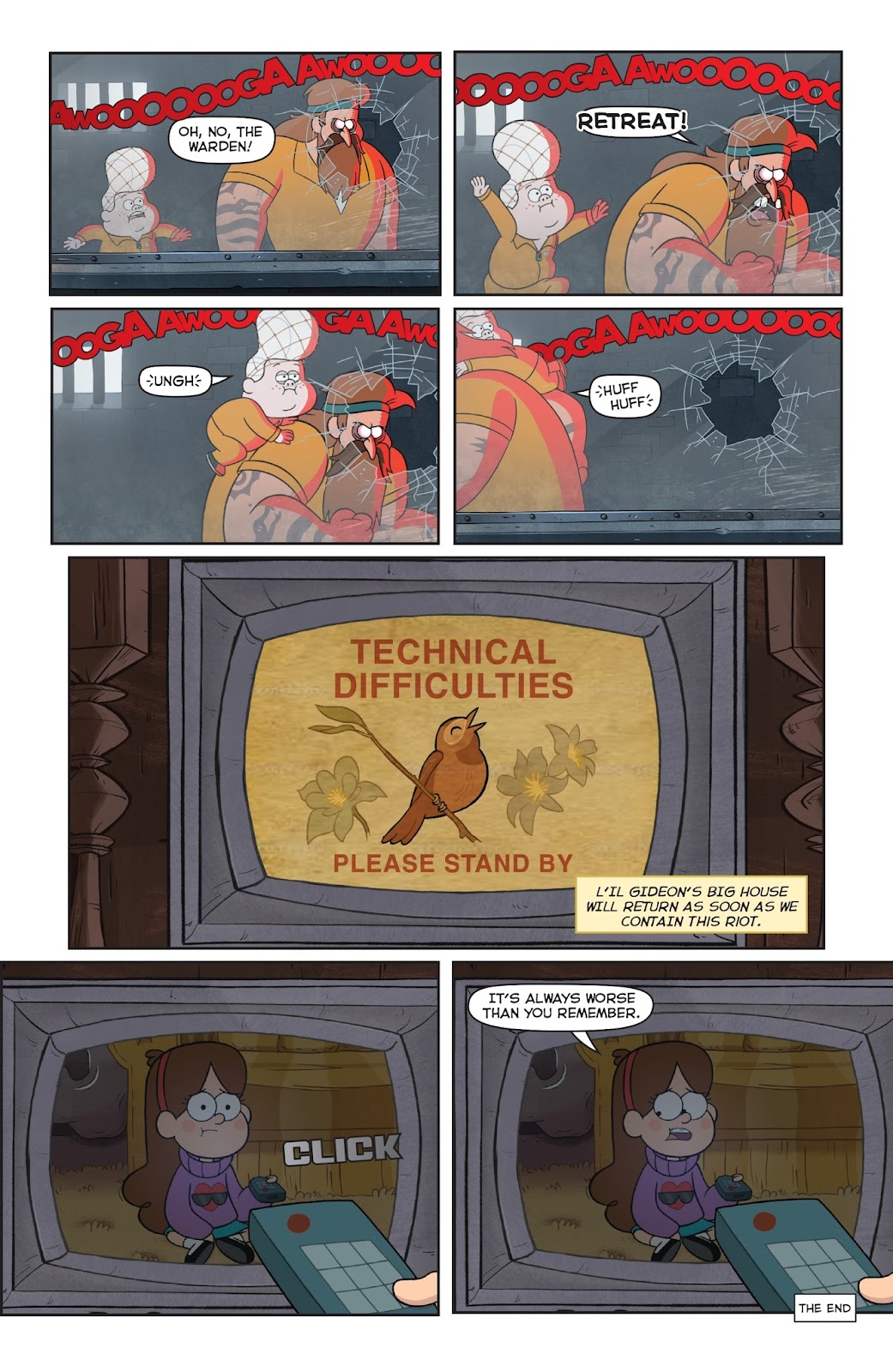 Disney Gravity Falls Shorts Cinestory Comic Issue #3 - Page 29