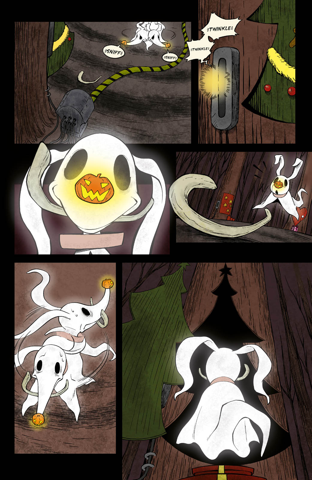 Disney Manga: Tim Burton's The Nightmare Before Christmas - Zero's Journey Book 1 - Page 107