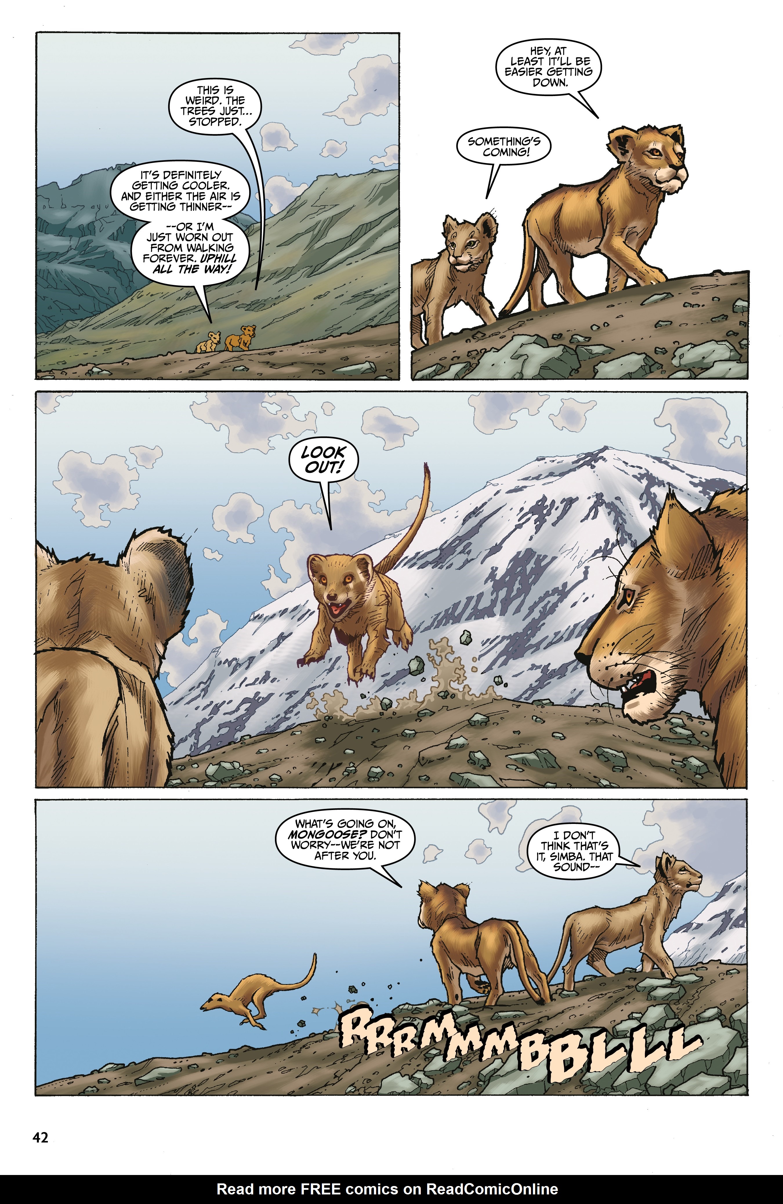 Disney The Lion King: Wild Schemes and Catastrophes TPB - Page 43