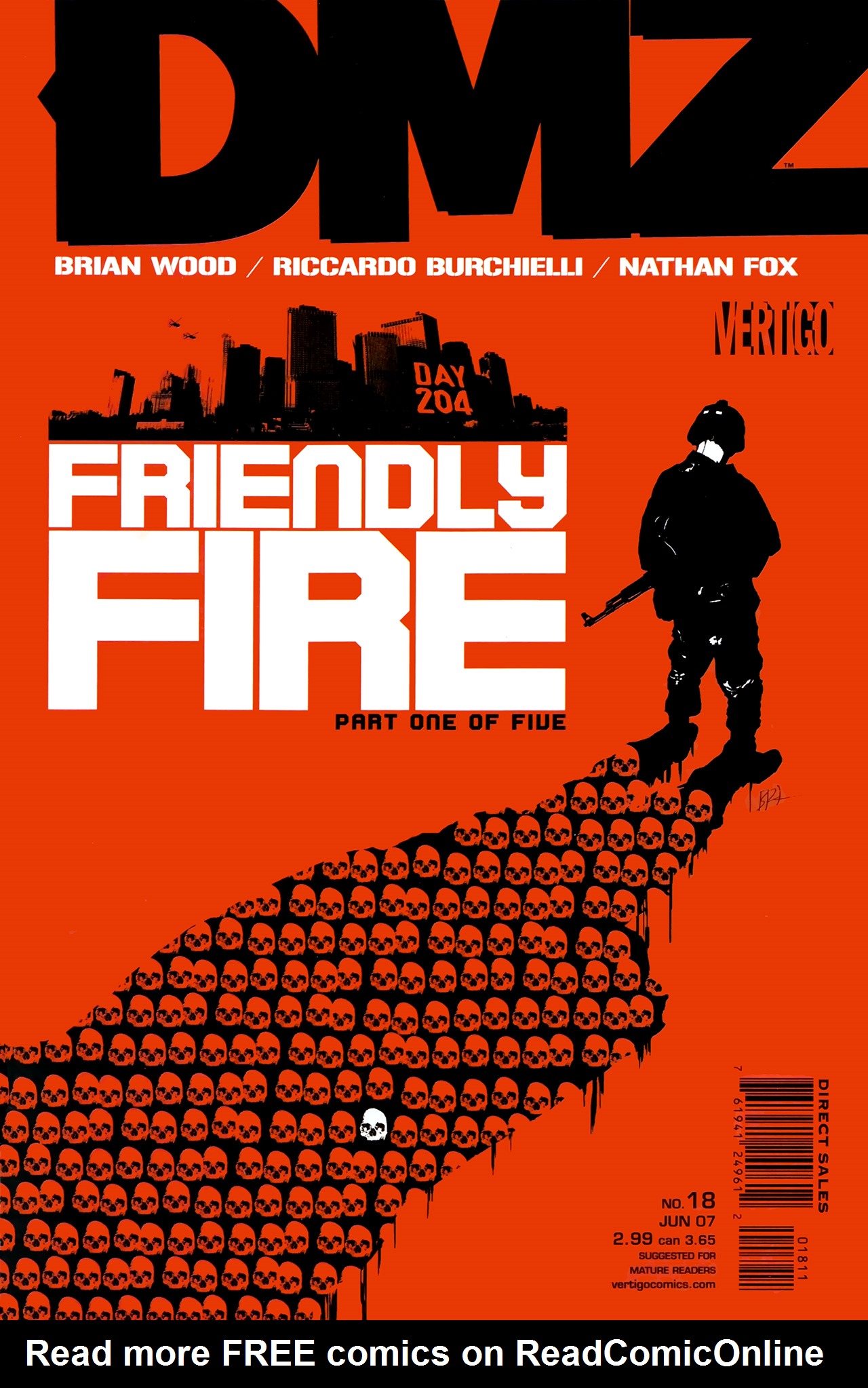 DMZ (2006) Issue #18 - Page 1