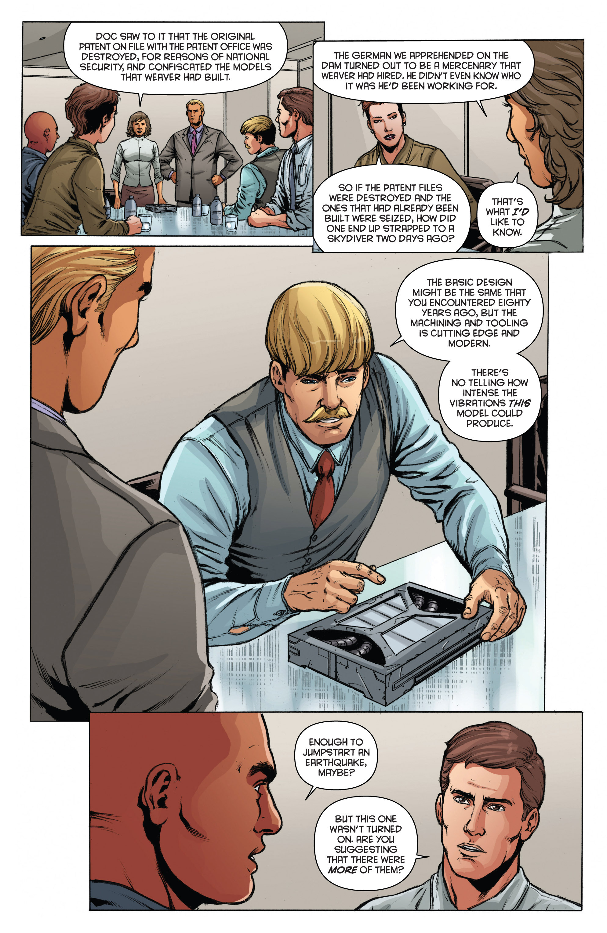 Doc Savage: The Spider's Web Issue #1 - Page 22