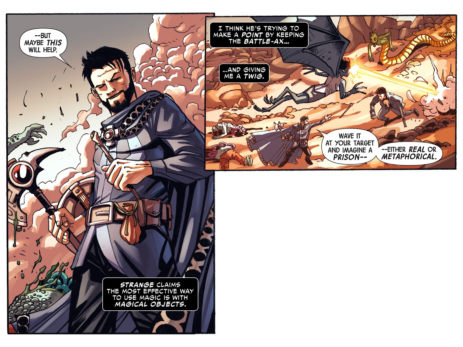 Doctor Strange/Punisher: Magic Bullets Infinite Comic Issue #3 - Page 19