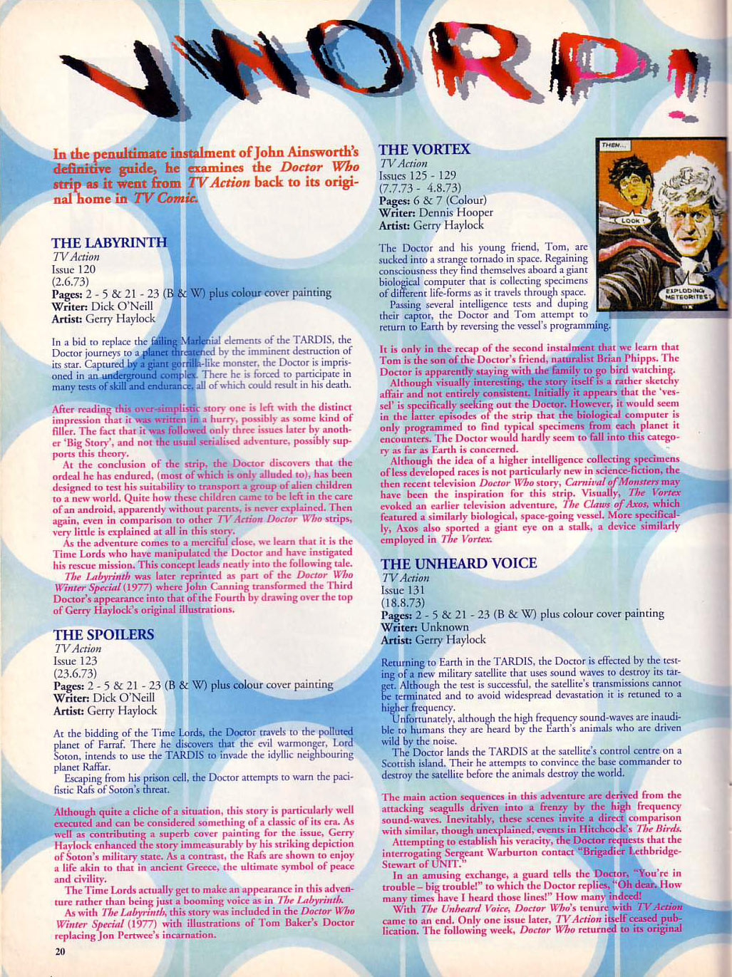 Doctor Who: Classic Comics Issue #26 - Page 19