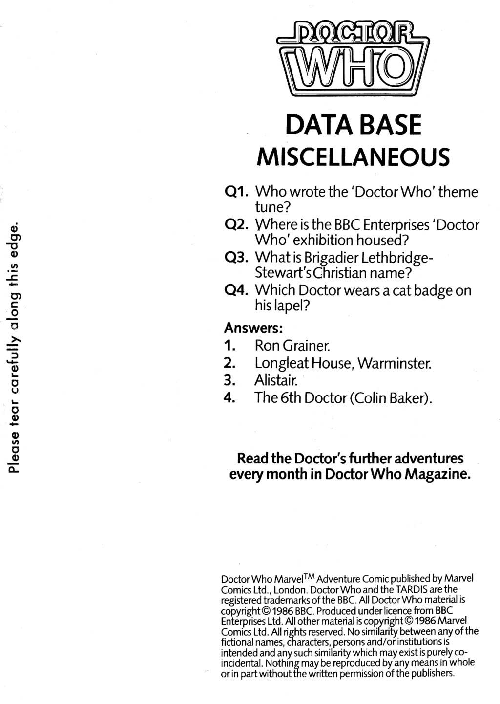 Doctor Who Marvel Adventure Comic Issue #6 - Page 16