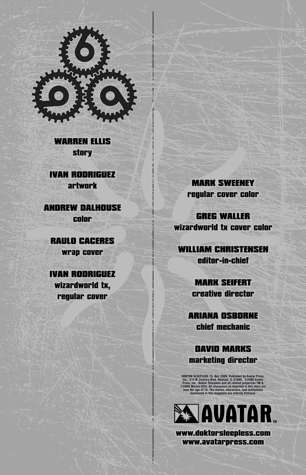 Doktor Sleepless Issue #10 - Page 2