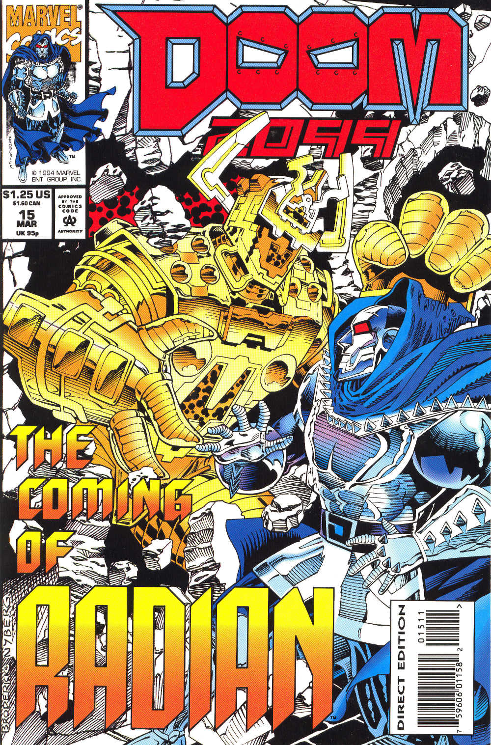 Doom 2099 (1993) Issue #15 - Page 1