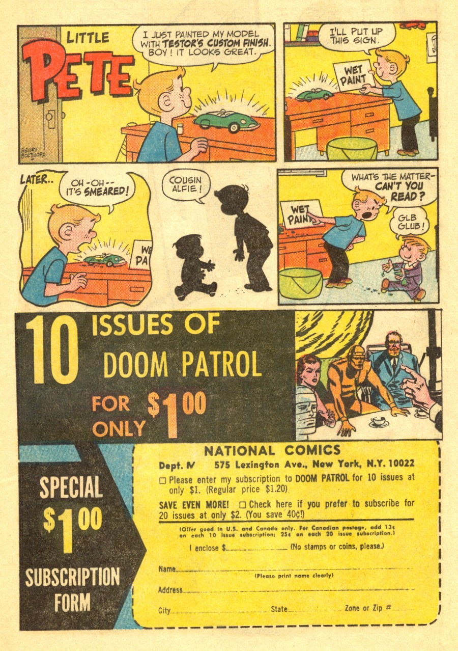 Doom Patrol (1964) Issue #98 - Page 33