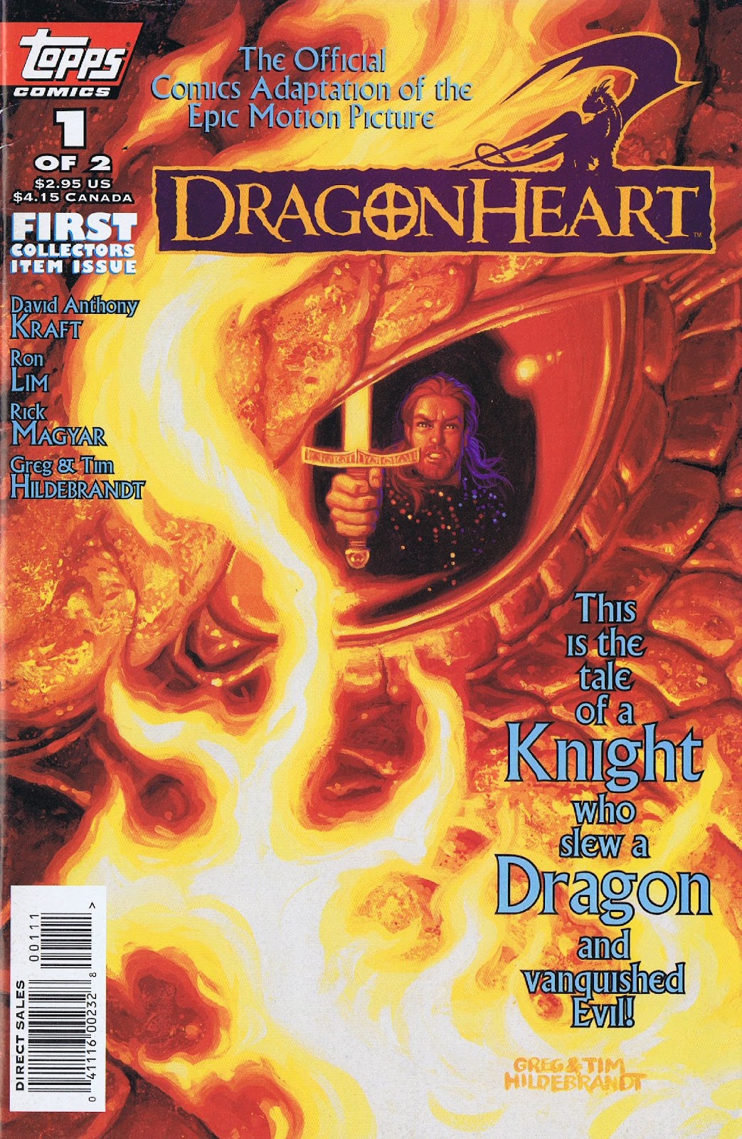 Dragonheart Issue #1 - Page 1