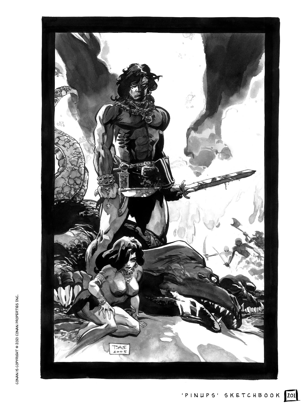Drawing Heroes in the Backyard: Tim Sale Black and White, Revised and Expanded TPB (Part 2) - Page 90